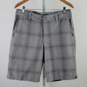 QUIKSILVER  casual shorts 10" gray Sz 32